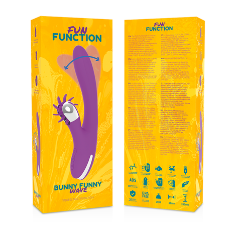 Vibrator Bunny Funny Wave 2.0 24 cm.7