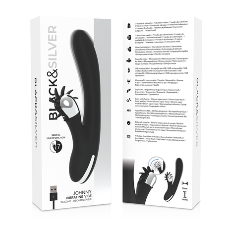Black&Silver - Bunny Johnny Vibrierende Vibration