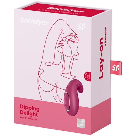 Vibrator Dipping Delight Auflegvibrator Rot.3