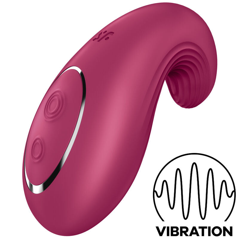 Satisfyer - Dipping Delight Auflegvibrator Rot