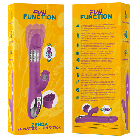 Vibrator Thruster & Rotation 24,5 x 3,5 cm.8