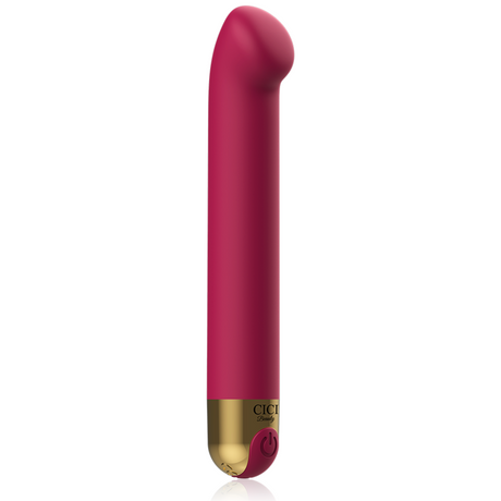 Auflegevibrator Premium-Silikon-Klitzer-Stimulator Gold 13 x 2 cm.3