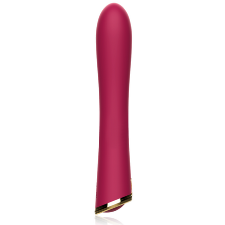 Vibrator Premium Silikon Push Bullet Gold 20 x 3,5 cm.2