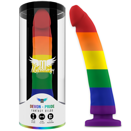Masturbator Devon Pride L 17 x 4 cm