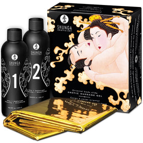 Shunga - Orientalisches Melone-Mango-Erotisches Körper-Zu-Körper-Massagegel