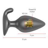 Oninder - Rio Vibrierender Analplug Schwarz - Kostenlose App