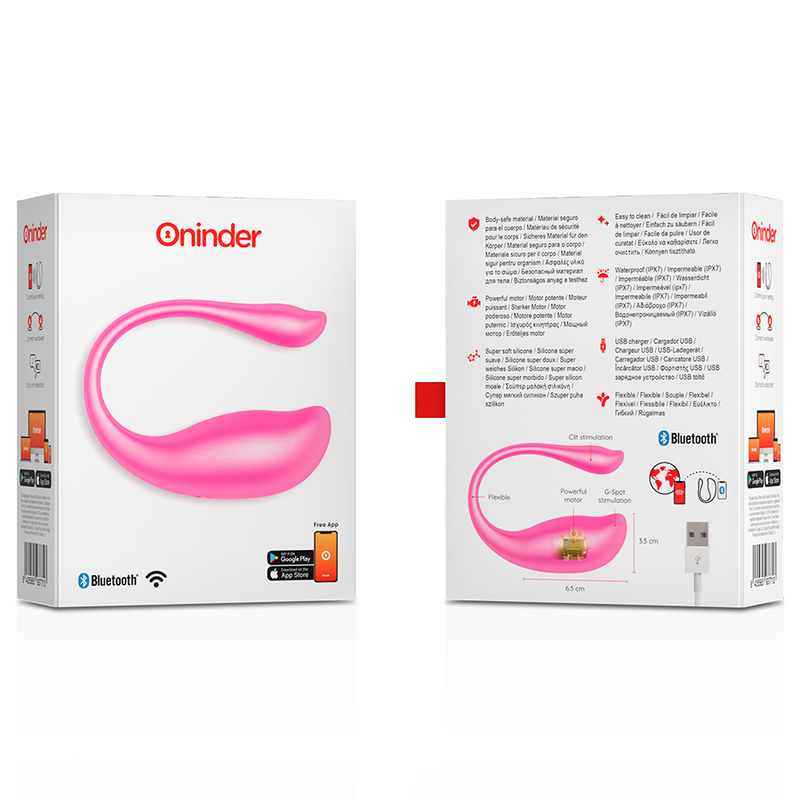 Oninder - Nairobi Vibrierendes Ei Rosa - Kostenlose App