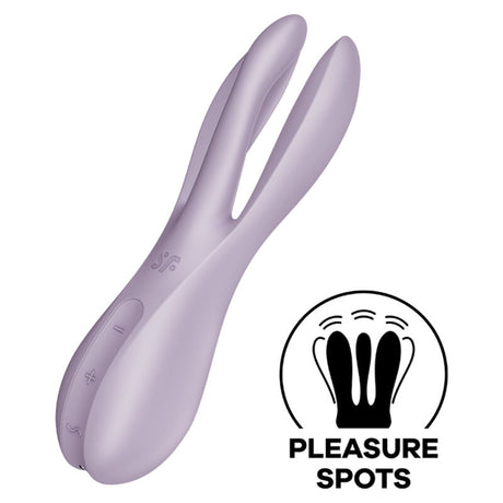 Auflegevibrator Threesome 2 Violett.1