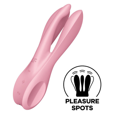 Auflegevibrator Threesome 1 Rosa.1