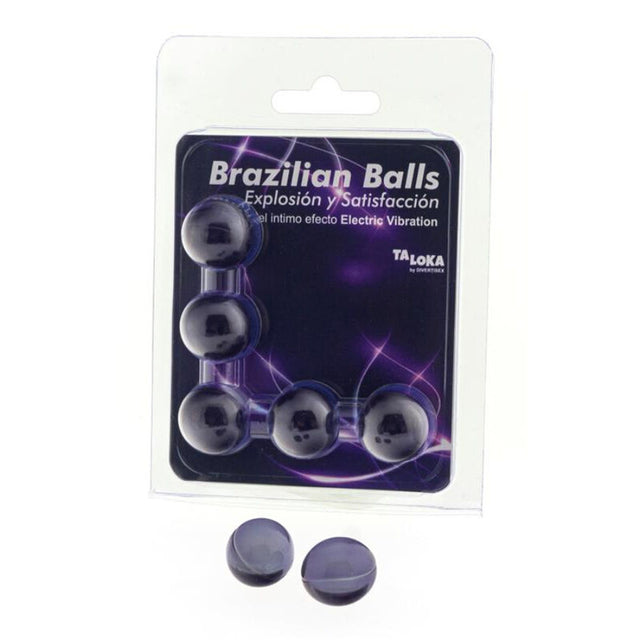 Taloka - 5 Brasilianische Blle, Elektrischer Vibrationseffekt, Aufregendes Gel