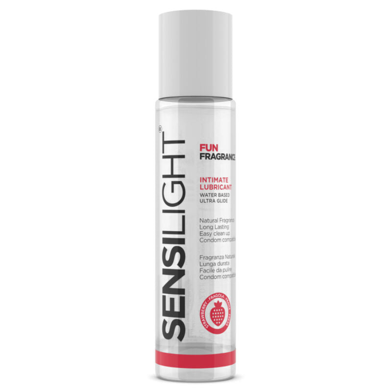 Intimateline - Sensilight Erdbeer-Gleitmittel auf Wasserbasis 60 ml