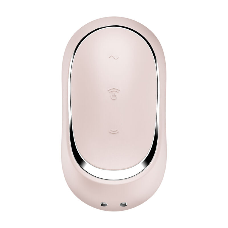Satisfyer - Pro to Go 2 Doppelter Luftpulsstimulator & Vibrator Beige