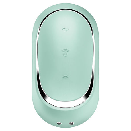 Satisfyer - Pro to Go 2 Doppelter Luftpulsstimulator & Vibrator Grün