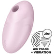 Satisfyer - Vulva Lover 3 Luftpulsstimulator & Vibrator Rosa