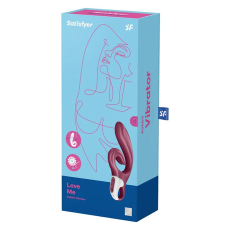 Rabbit-Vibrator Love Me Rabbit Vibration Rot.4