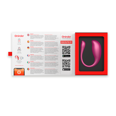 Oninder - Nairobi Vibrierendes Ei Rosa - Kostenlose App