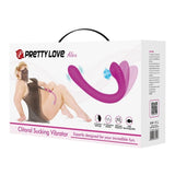 Pretty Love - Alex Lilac Vibrator und Klitorisaugger