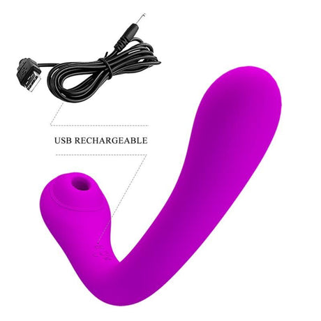 Pretty Love - Alex Lilac Vibrator und Klitorisaugger