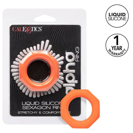 Calexotics - Alpha Sexagon Ring Orange