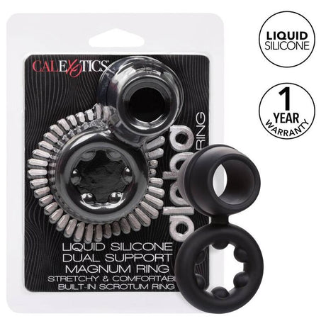 Calexotics - Alpha Dual Magnum Ring Schwarz