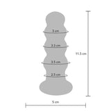 Toyjoy - Buttocks der Strahlende Glas-Buttplug
