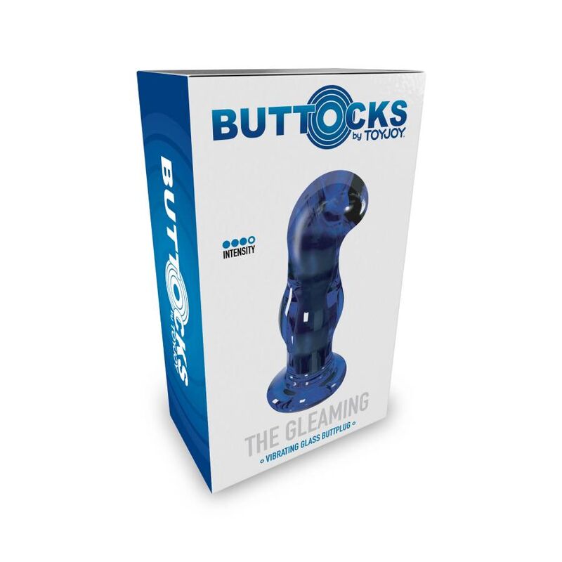 Toyjoy - the Gleaming Vibrierender Glas-Buttplug