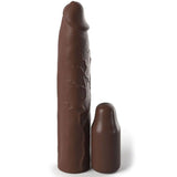 Fantasy x- Tensions - Pipedreams Sleeve 22,86 cm + 7,62 cm Plug Brown