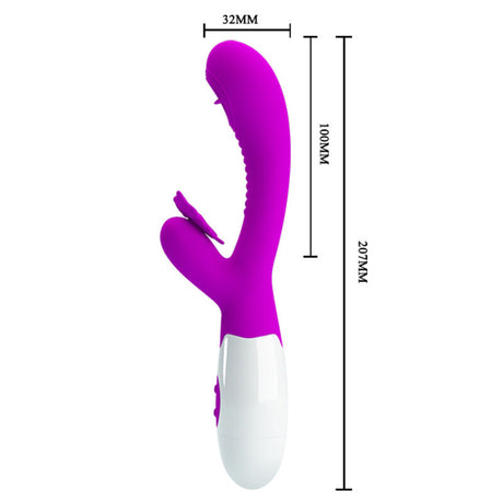 Vibrator Moth Lecken & Vibrieren Flieder 20,7 x 3,2 cm.1