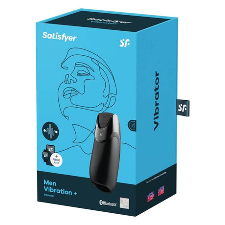 Masturbator Men Vibration+ Schwarz.4