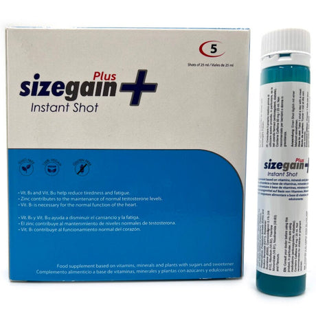 Stimulationsgel 500 Cosmetics SizeGain Plus Instant Shot für Ihn.1
