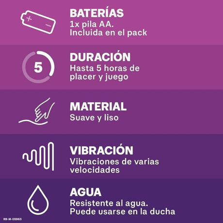 Durex - Intensiver Orgasmischer Pure Fantasy-Vibrator