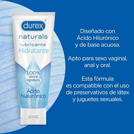 Durex - Naturals Feuchtigkeit Gleitmittel 100 ml