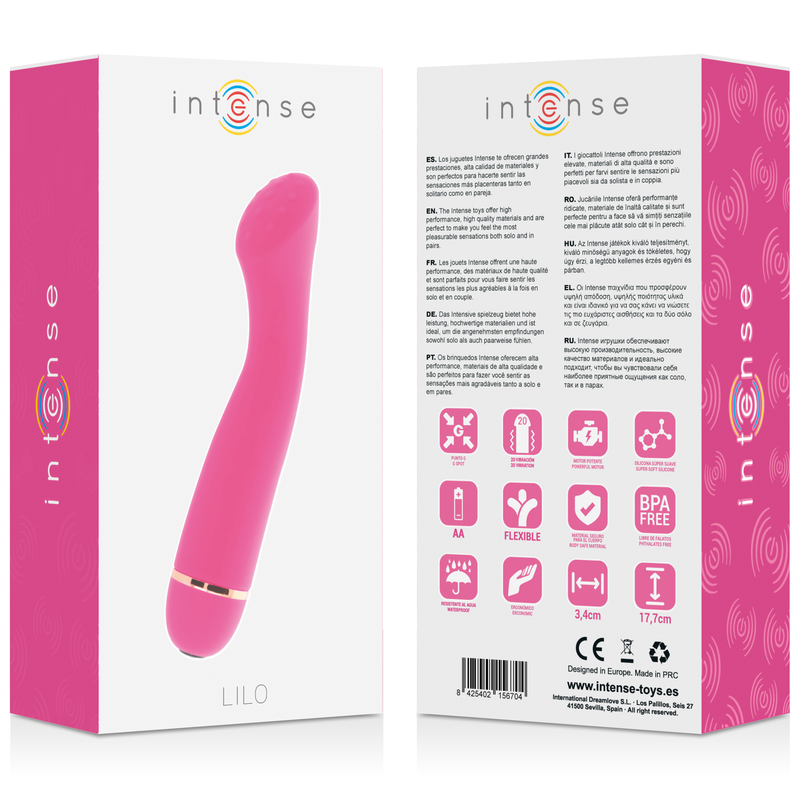 Intense - Lilo 20 Geschwindigkeiten Silikon Rosa