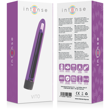 Vibrator Vito Lila 2,5 cm.3