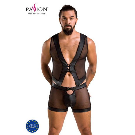 Dessous-Set 053 Set William Schwarz L/XL