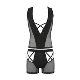 Passion - 054 Oscar Set Schwarz L/XL