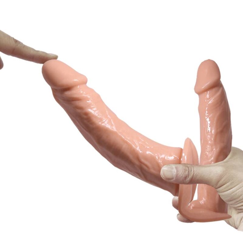 Baile - Ultra Leidenschaftlicher Doppelte Dildos mit Harness