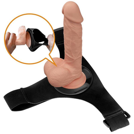 Strap-on Harness-Hose Universal-Harness mit Jerry Natur 21,8 cm.6