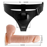 Pretty Love - Harness-Hose Universal-Harness mit Dildo Tom 20 cm Natur