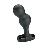 Mr Play - Schwarzer Silikon-Vibrator-Analstecker