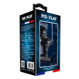 Mr Play - Schwarzer Silikon-Vibrator-Analstecker