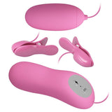 Pretty Love - Pinzette mit Vibration und Rosa Eletroschock