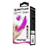 Pretty Love - Delphini Leistungsstarker Lila Fingerstimulator