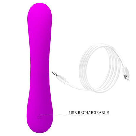 Pretty Love - Sincere Silikon-Klitoralvibrator und Sauger Lila