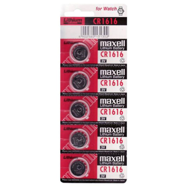 Maxell - Batterie Litio Cr1616 3v 5uds