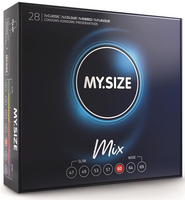 My Size - Mix Kondome 60 mm 28 Einheiten