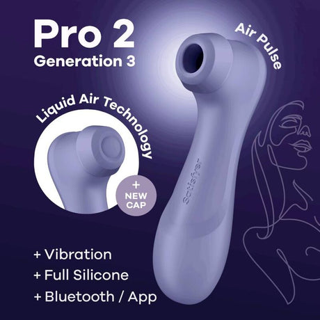 Vibrator Pro 2 Generation 3 Lilac Bluetooth & App.5