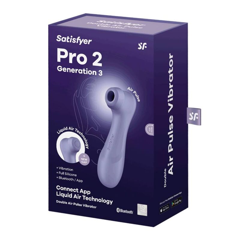 Satisfyer - Pro 2 Generation 3 Lilac Bluetooth & App