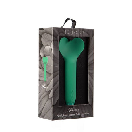 Vibrator Amour Bullet Emerald Grün 13,76 x 5,5 cm.4