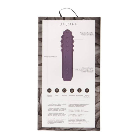Vibrator Duet Bullet Lila 11,5 x 2,85 cm.6